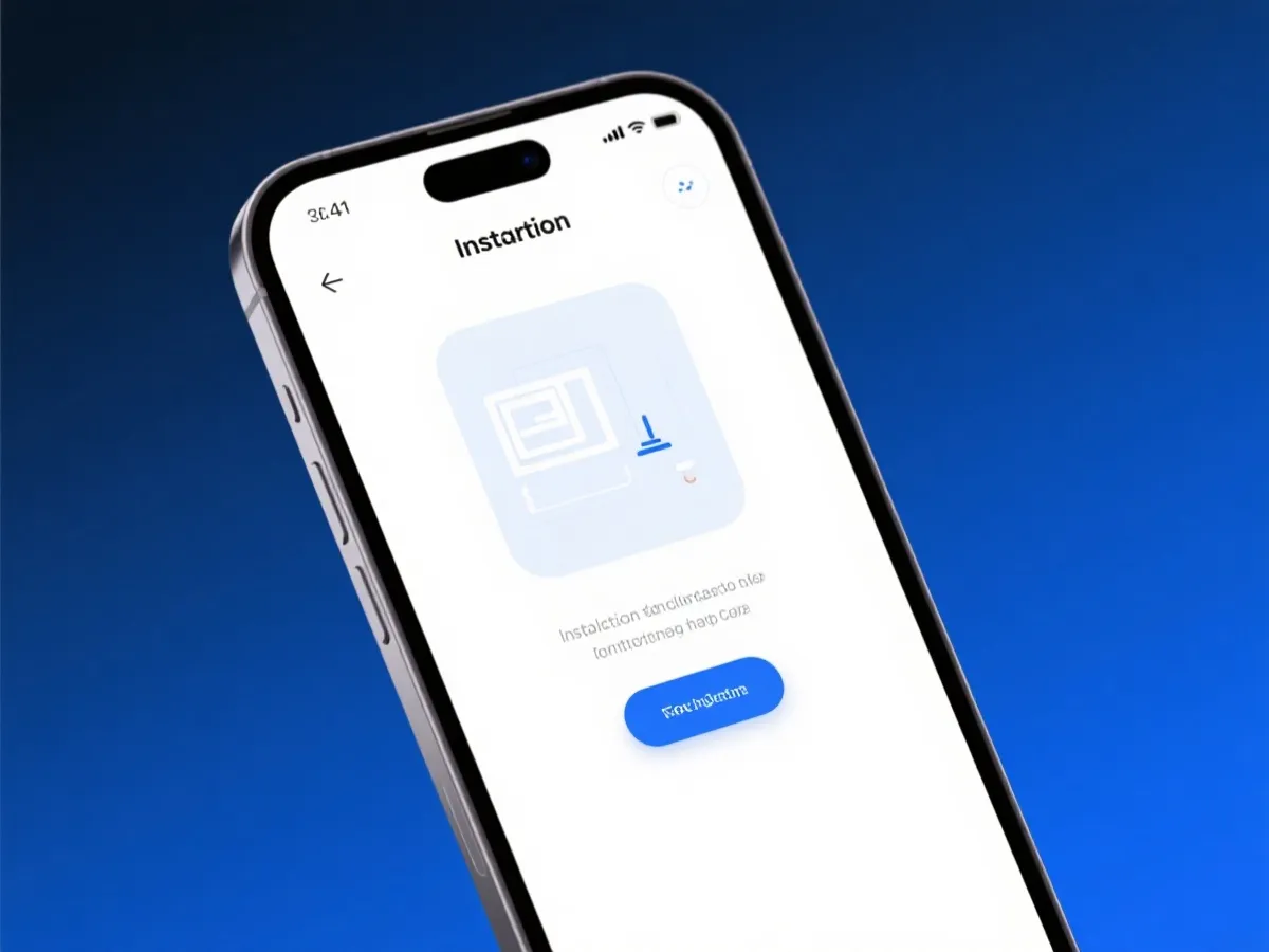 iOS 下载步骤示意